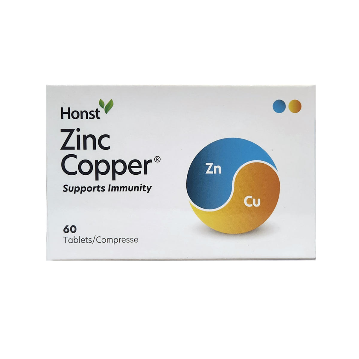 Honst Zinc Copper Support Immunity 60 Tab Compresse